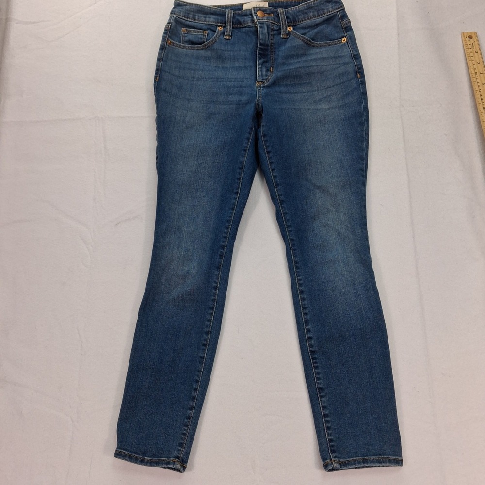 Universal Thread Jeans Womens 4/27S High Rise Skinny Blue Denim EUC